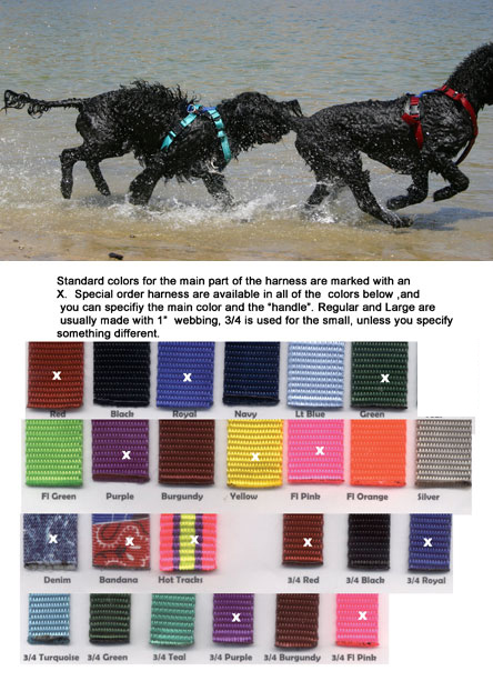 Custom Padded Water Harness