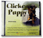 Clicker Puppy DVD + Clickers